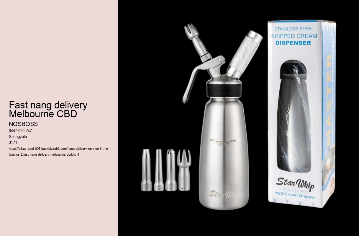 Fast nang delivery Melbourne CBD