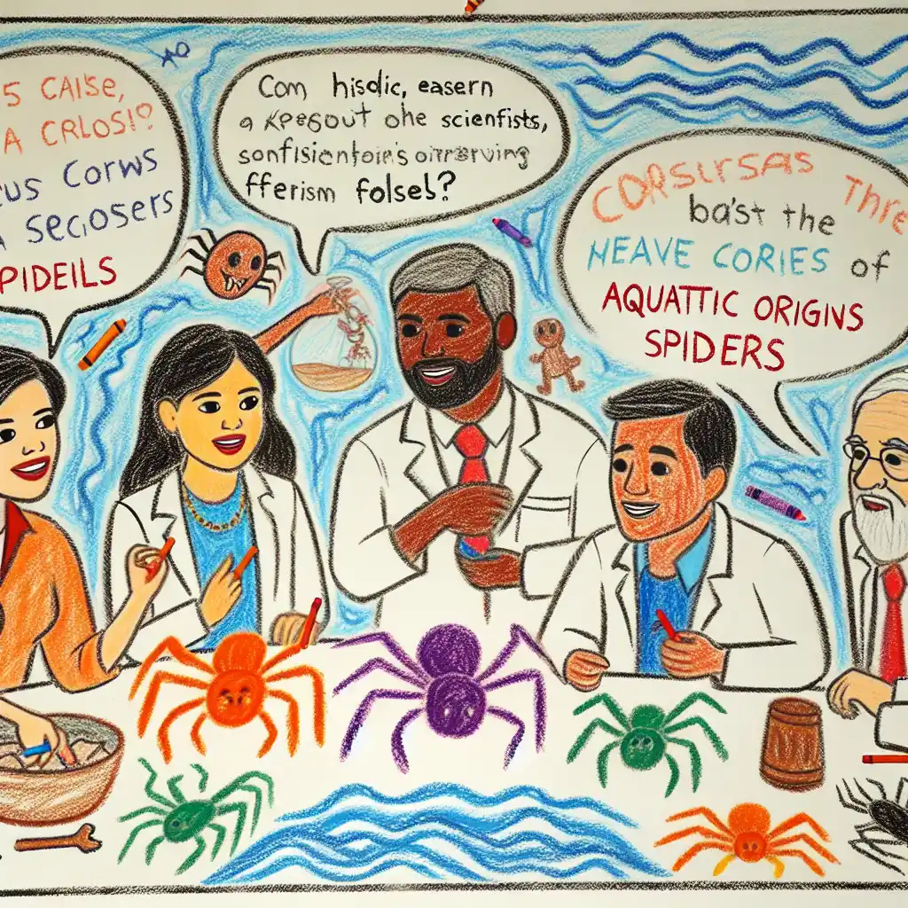Did spiders' ancestors come from the ocean?