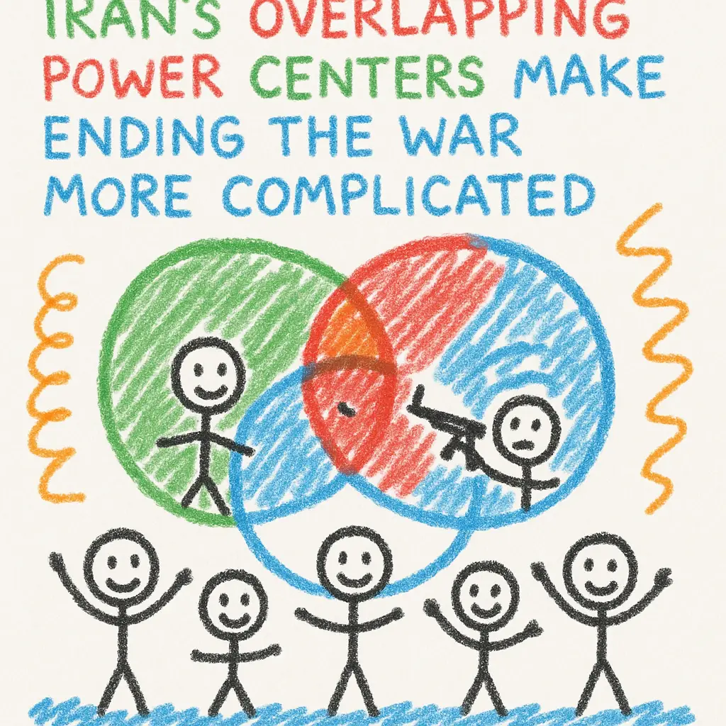 Iran's overlapping power centers make ending the war more complicated