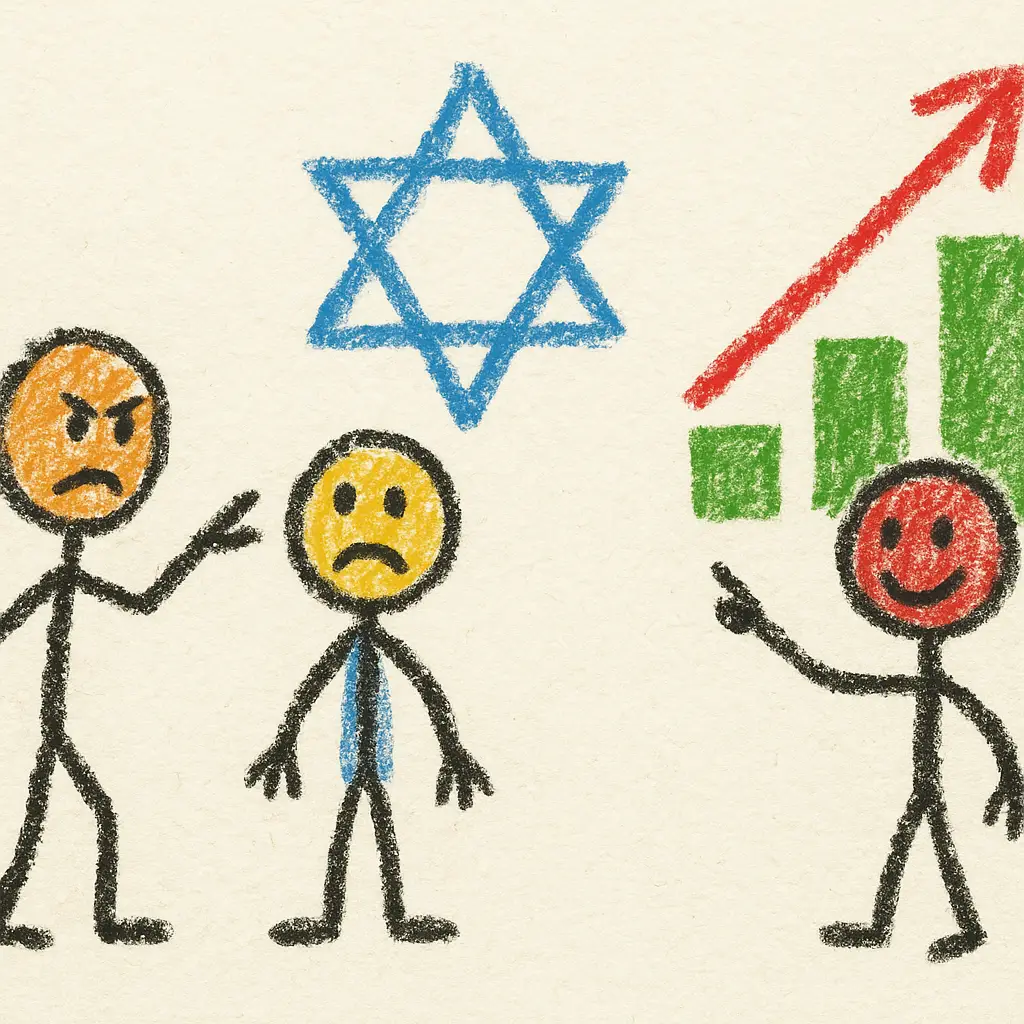 Antisemitic incident reports rise by a fifth in first half of 2026