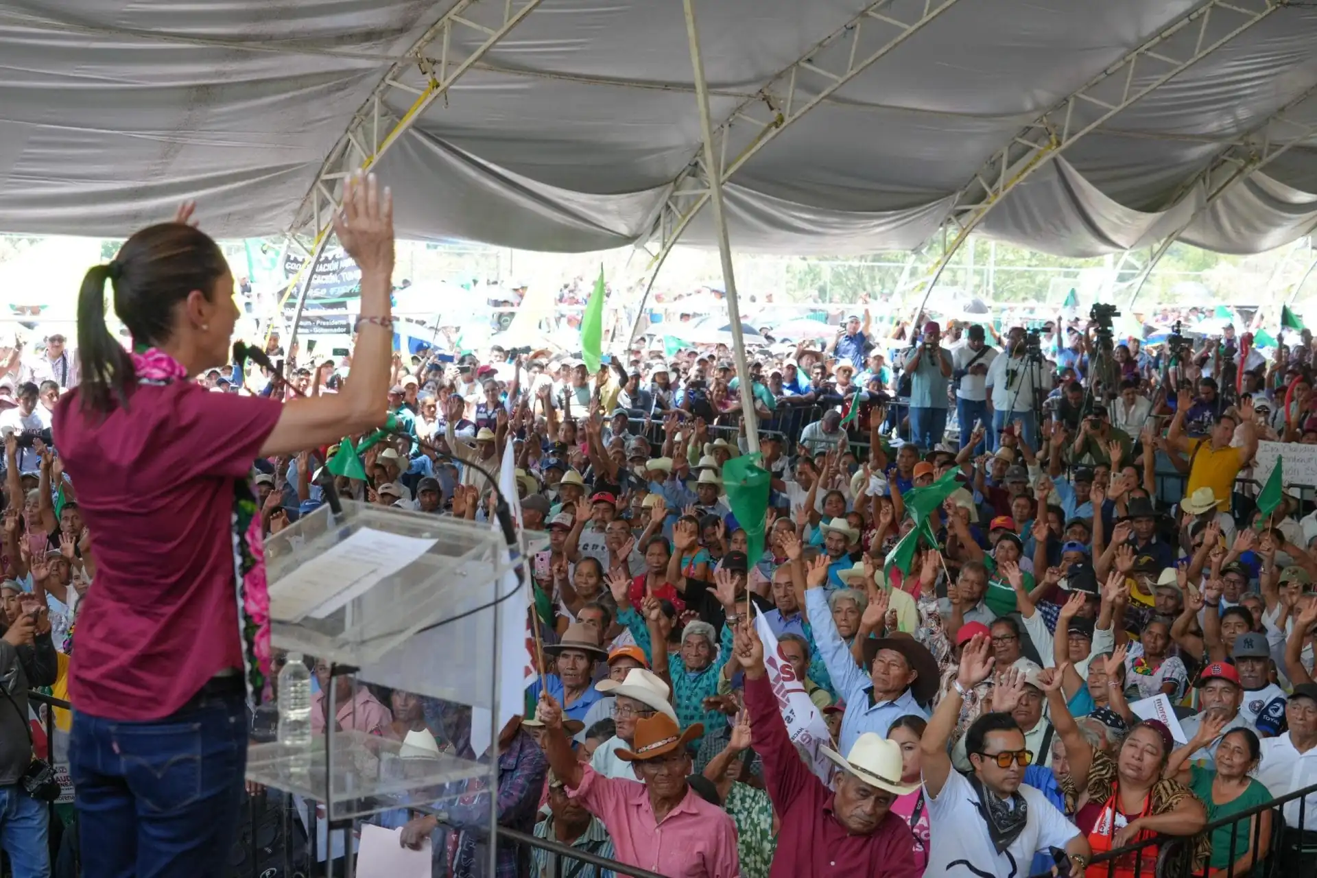 nxnoticias.com-llama-claudia-a-votar-a-favor-de-los-candidatos-de-la-4t