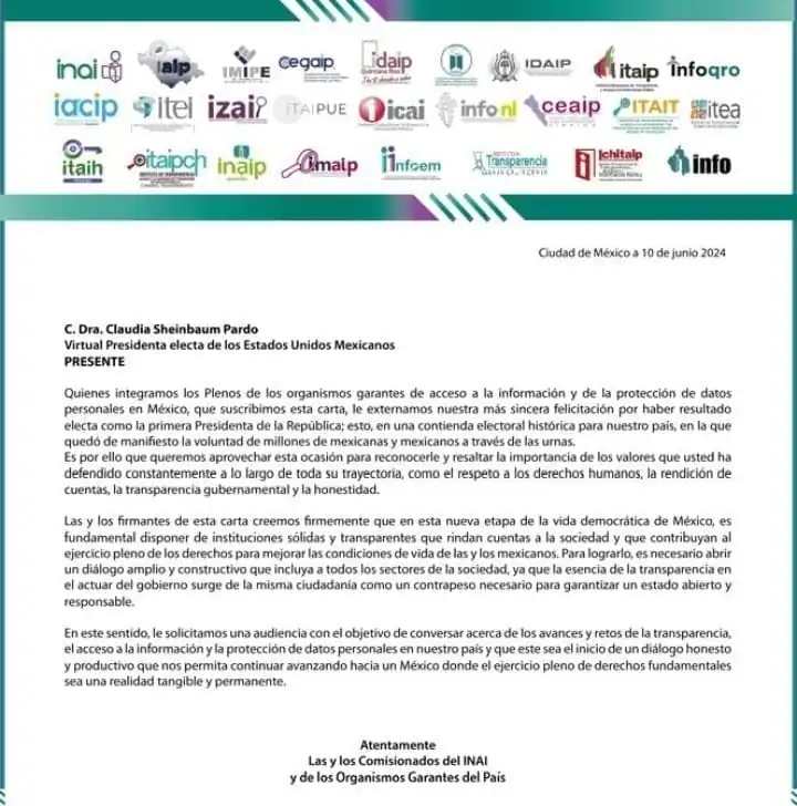 nxnoticias.com-piden-organismos-autonomos-reunion-con-la-presidenta-electa-claudia-sheinbaum