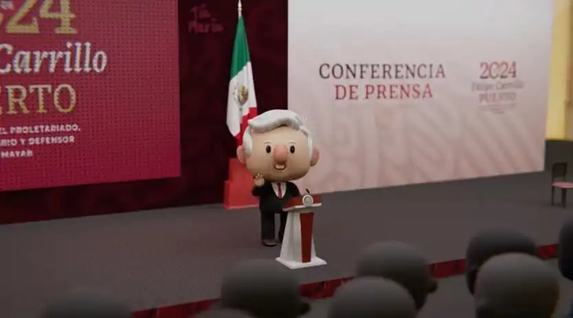 nxnoticias.com-inicia-la-mananera-con-animacion-de-amlo-entrando-a-palacio-nacional