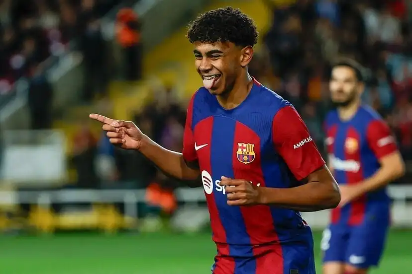 nxnoticias.com-historico-lamine-yamal-segundo-goleador-mas-joven-en-champions-league