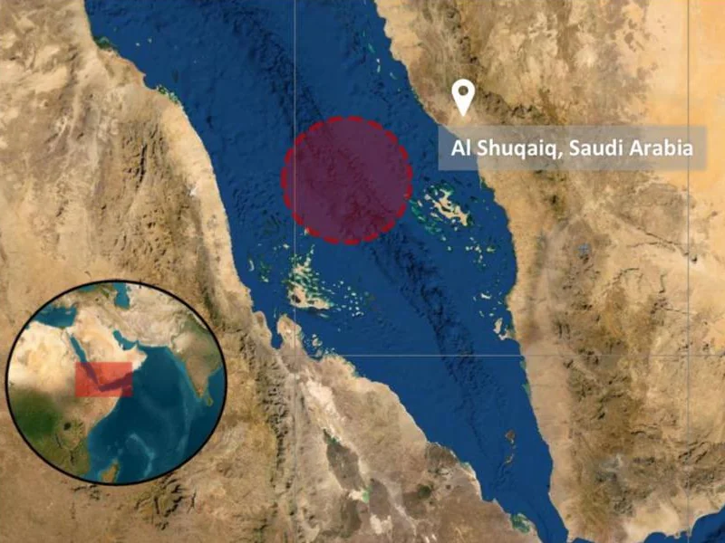 Impactan buque cisterna en costas de Arabia Saudita.