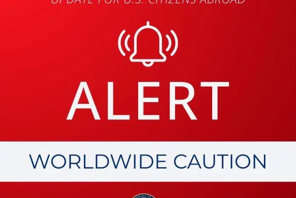 Estados Unidos emite alerta mundial de viaje a Medio Oriente.