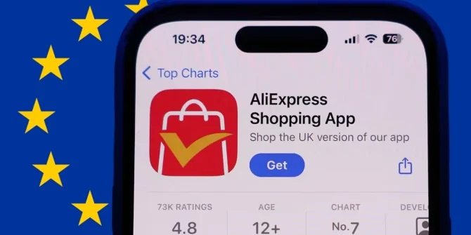 Unión Europea impone multa a AliExpress.