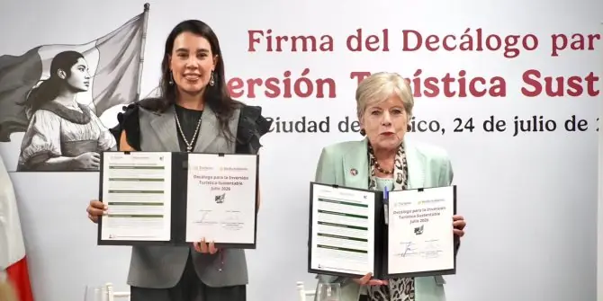 Semarnat y Sectur firman decálogo turístico.