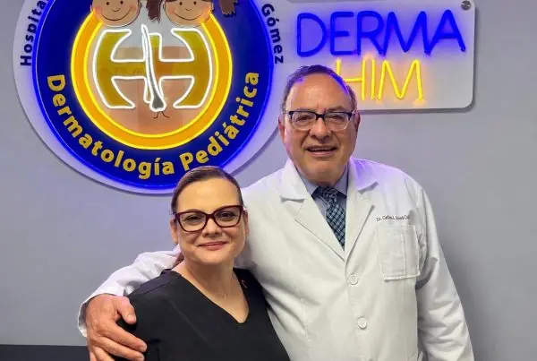 Hospital Infantil de México inaugura clínica dermatológica.