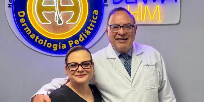 Hospital Infantil de México inaugura clínica dermatológica.