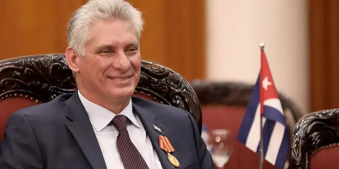 Presidente de Cuba sobre sanciones de Estados Unidos.