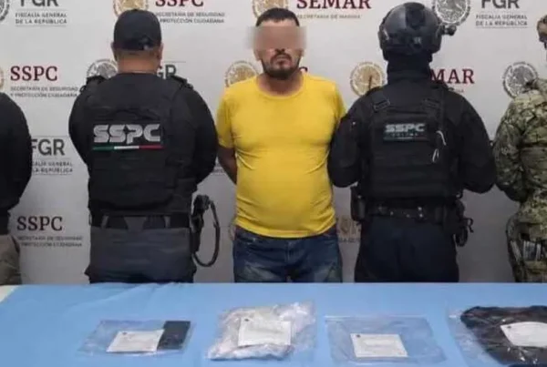 Detienen a El Guapo, presunto integrante del Cartel de Sinaloa.