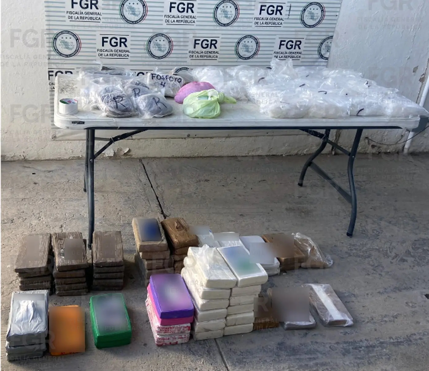 Detienen en Sonora a Fernando "N" con fentanilo y otras drogas.