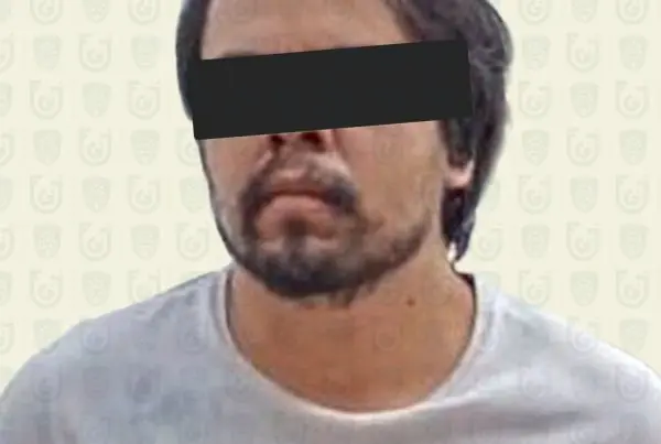 Luis Ernesto "N" detenido en la Álvaro Obregón.