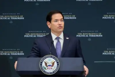 Marco Rubio sobre restricciones de visa a extrema izquierda.