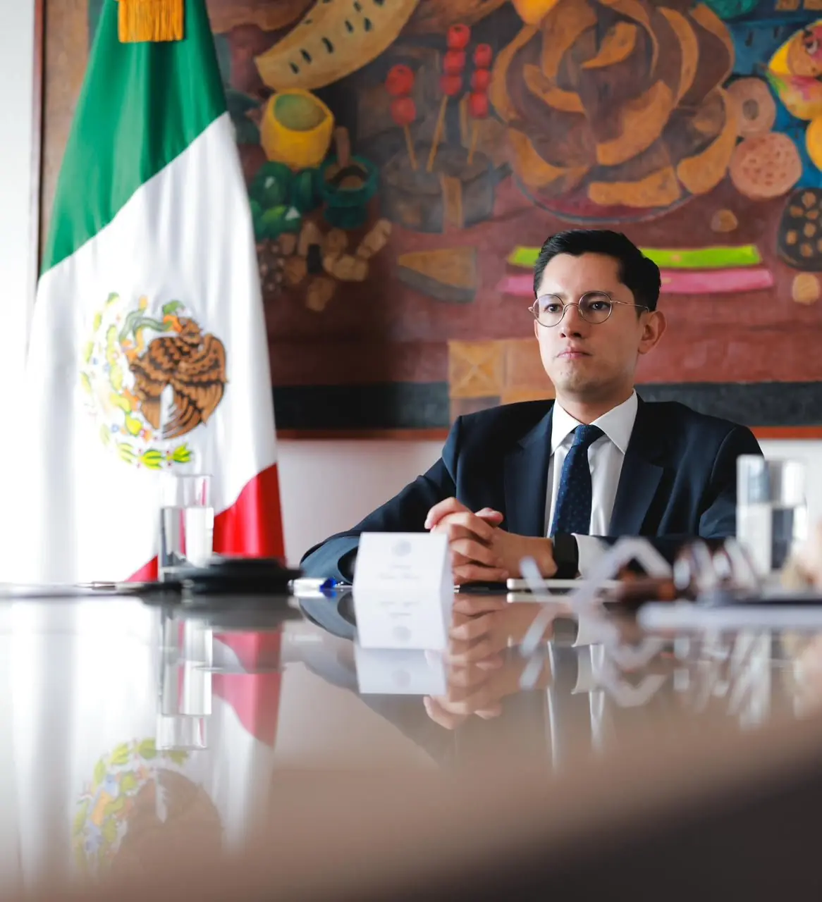 Titular de la SRE.