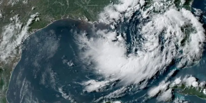Tormenta Tropical Bertha se forma en el Golfo de México.