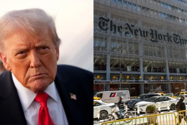Trump contra el New York Times.