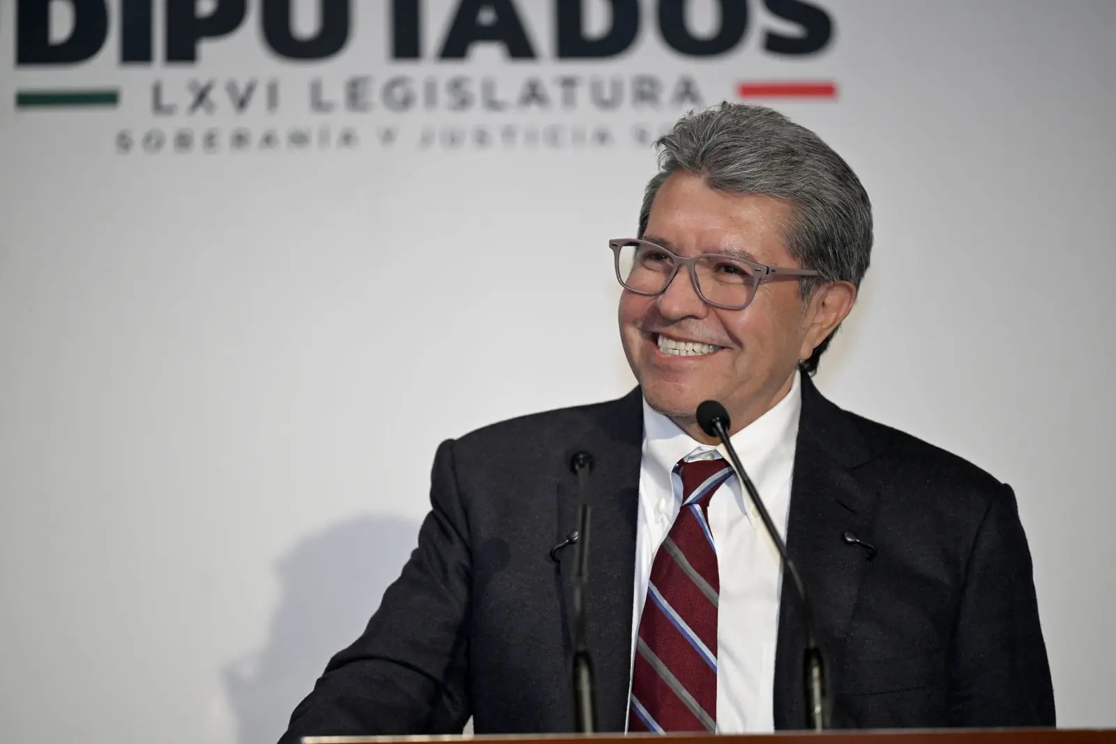 Ricardo Monreal, coordinador de Morena en la Cámara de Diputados.