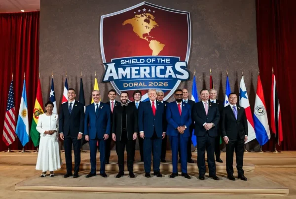 Escudo de las Américas pide transición pacífica en Colombia.