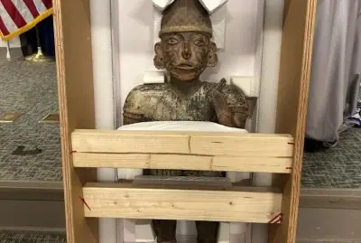 Repatriarán piezas prehispánicas desde Estados Unidos.