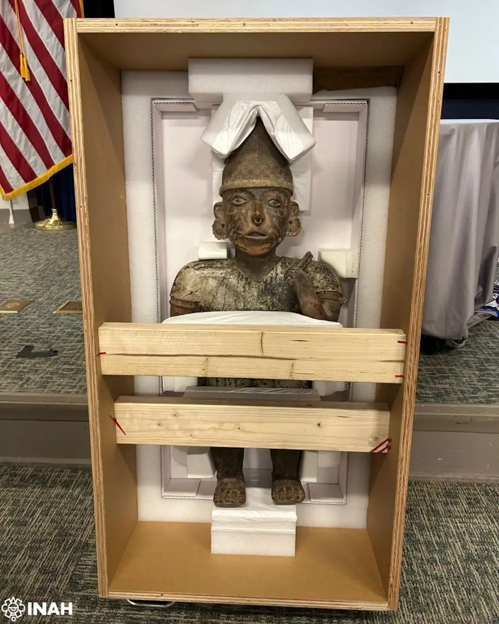 Repatriarán piezas prehispánicas desde Estados Unidos.