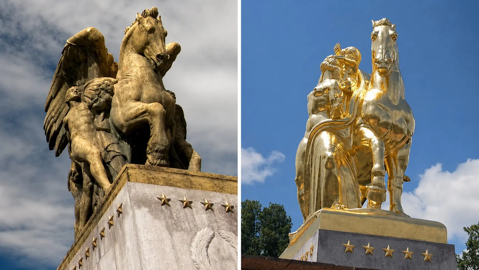 Críticas contra Trump por remozamiento de Lincoln Memorial.