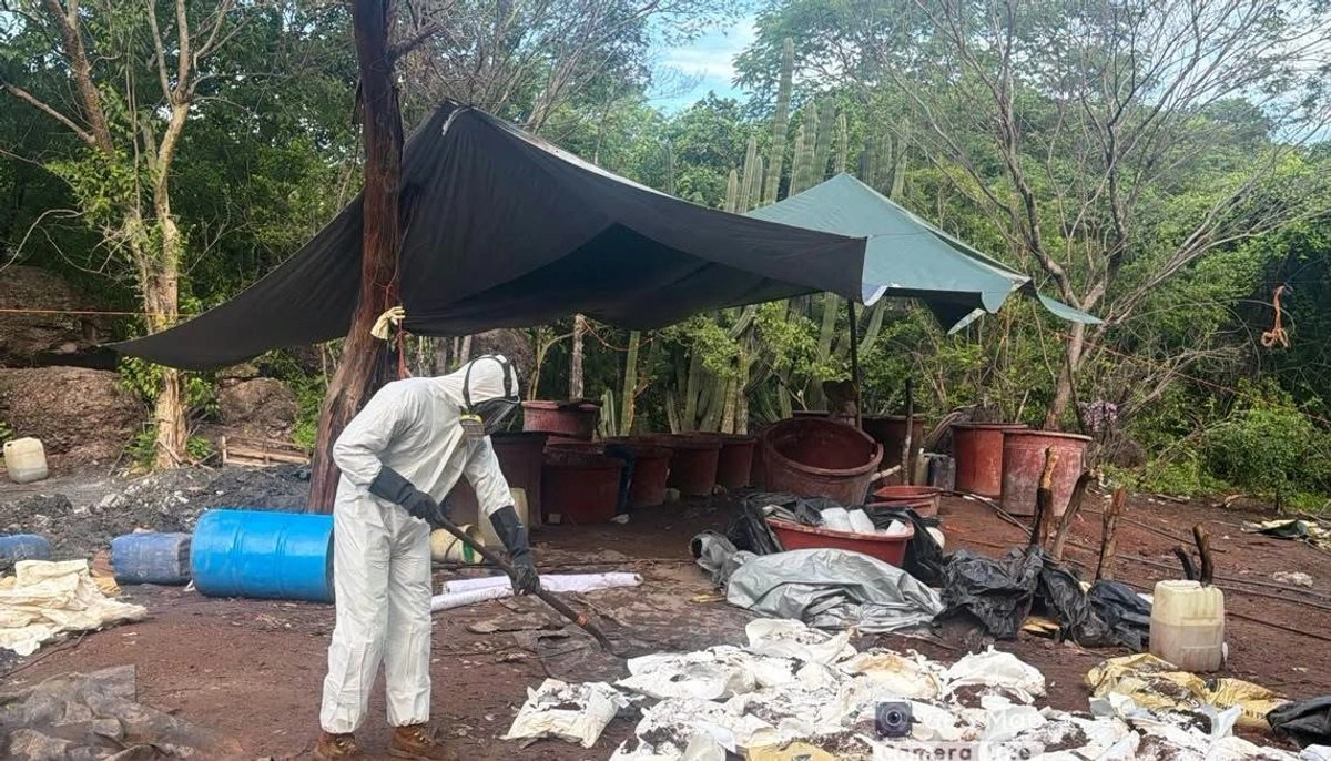 FGR y Semar incautan precursores químicos en Culiacán.