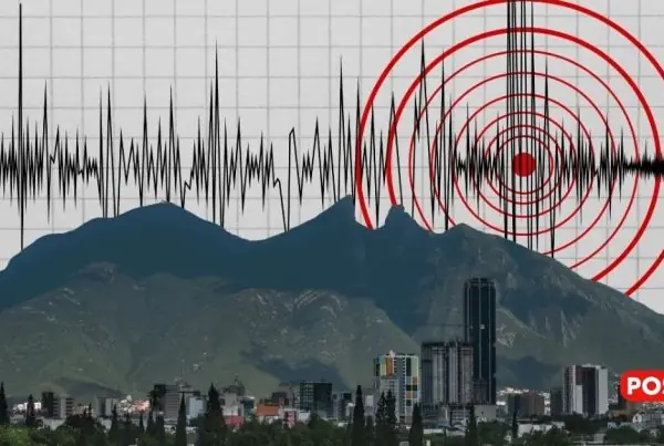 Se reporta sismo en Santa Catarina, Nuevo León.