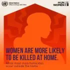 ONU alerta por riesgo para mujeres en los hogares.