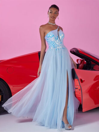 Elegant Bandeau Slim Fit Formal Cocktail Party Dinner Dress