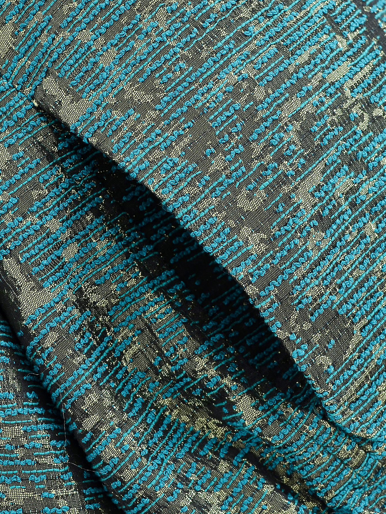 Retro Pattern Jacquard Short Jacket - Image 5