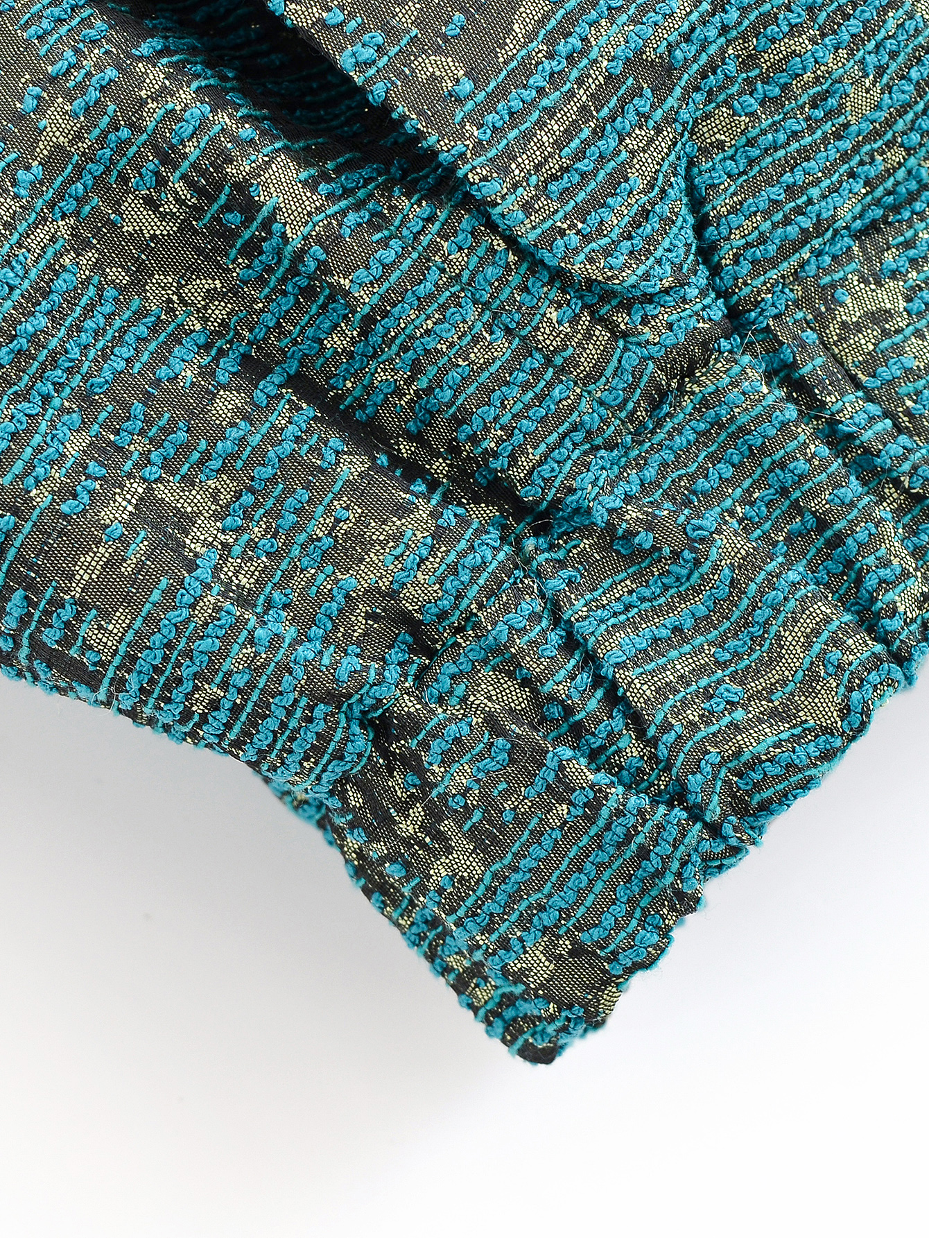 Retro Pattern Jacquard Short Jacket - Image 14