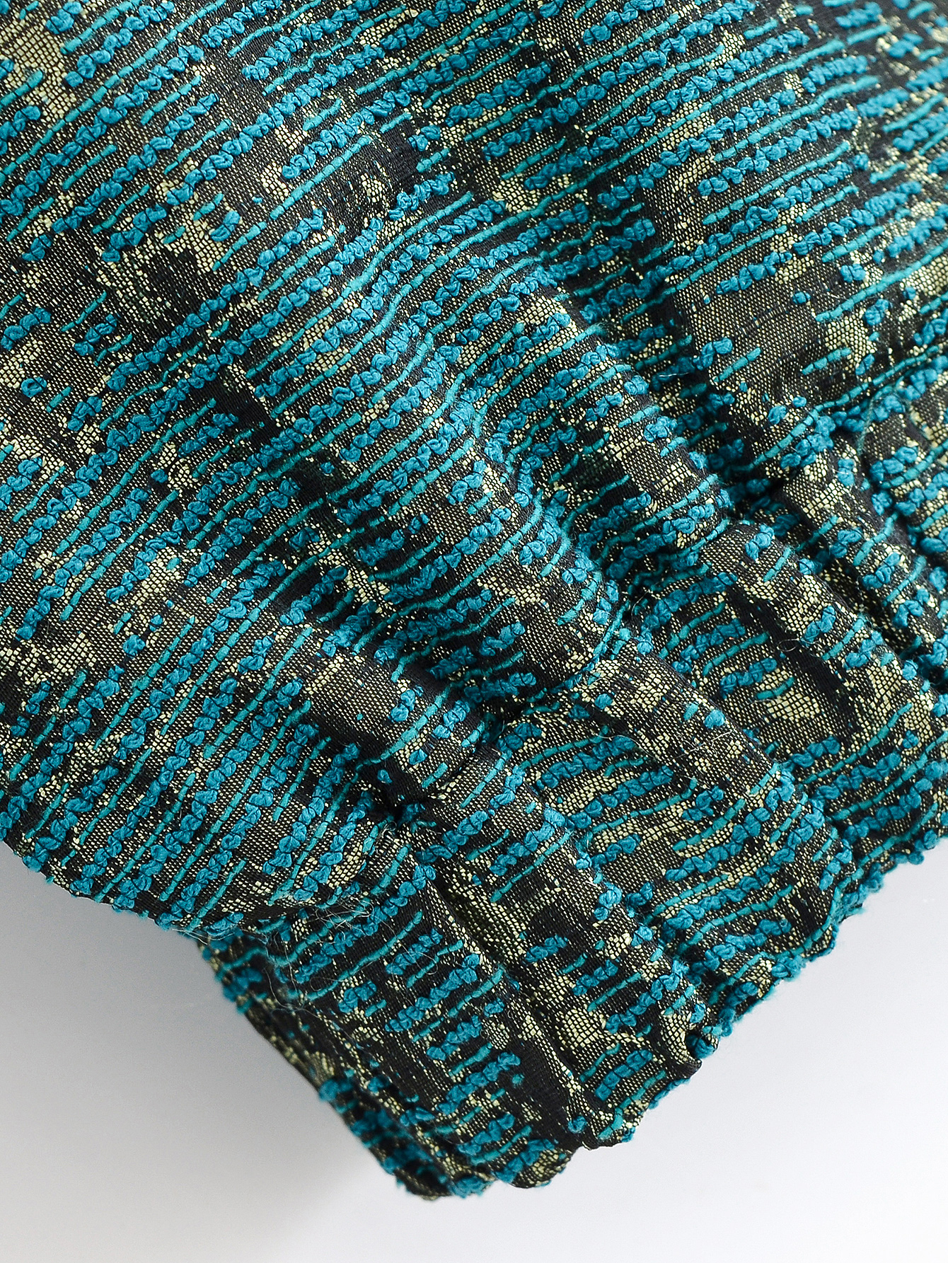 Retro Pattern Jacquard Short Jacket - Image 15