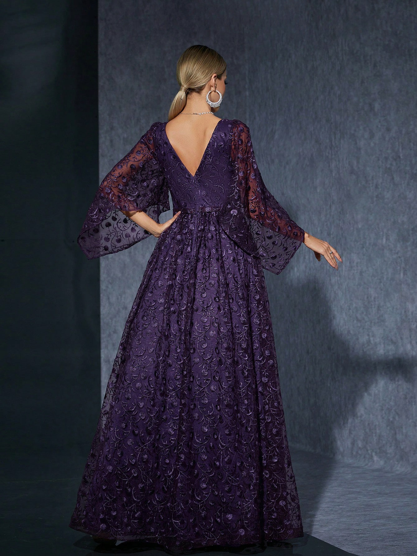 Dignified Steady Cocktail Dress Elegant Simple Evening Backless Dress - Image 2