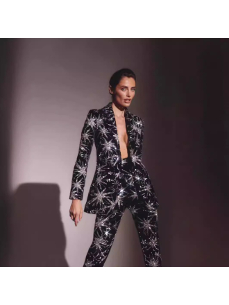 Spring Office Starfish Long Sexy Two Piece Set