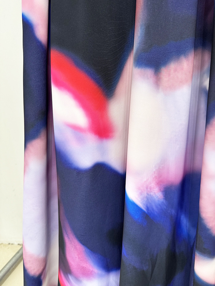 Sleeveless Vest Colorful Printed Maxi Dress - Image 9