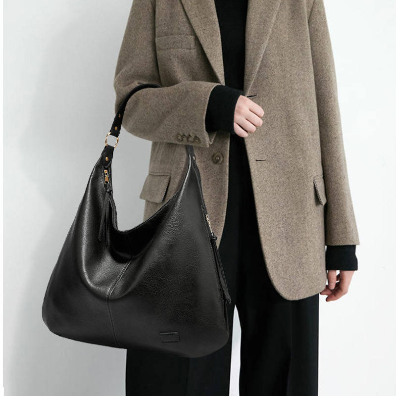 High Texture Shoulder Underarm Bag All Match Tote - Image 2
