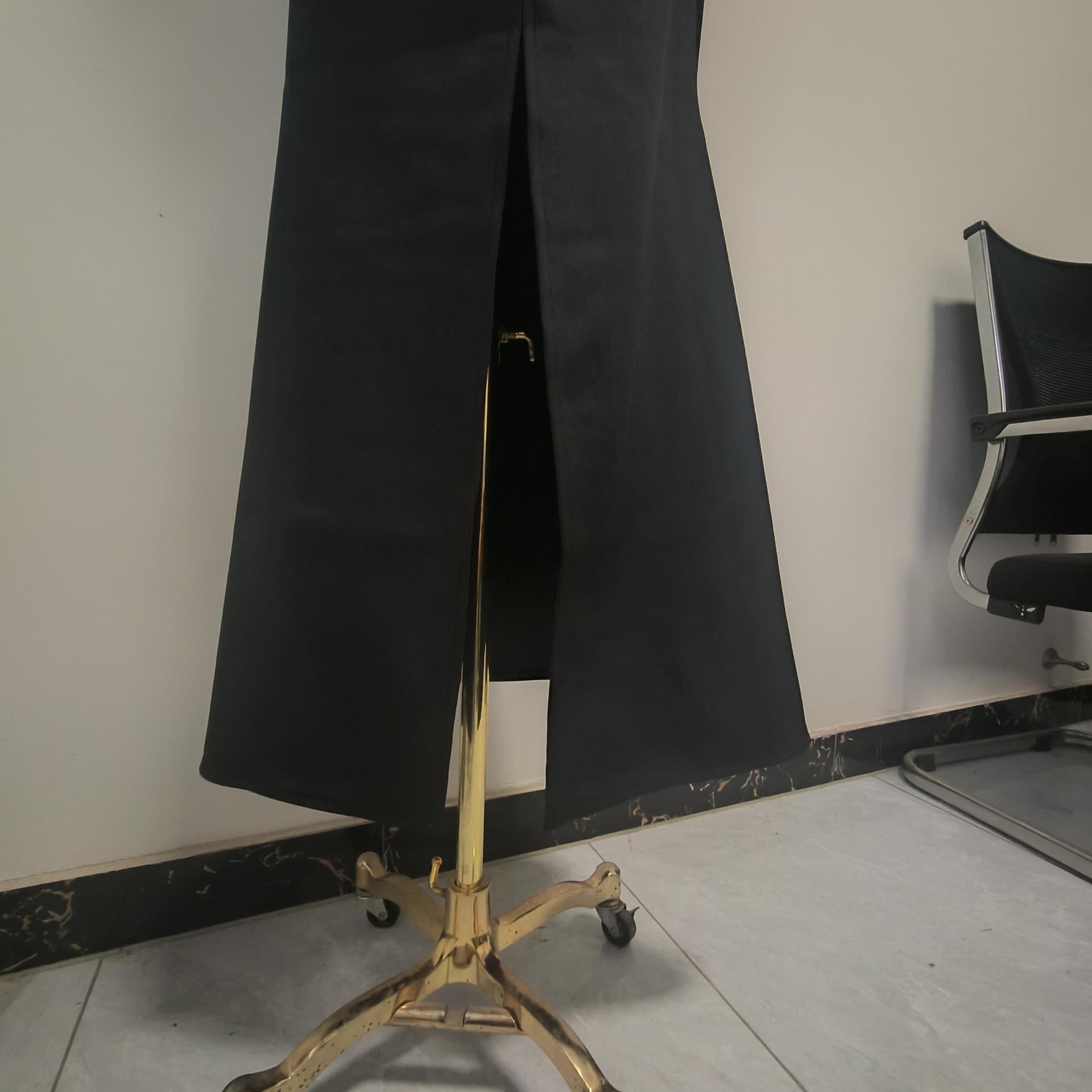 Debutante Gala Dinner Advanced Cape Shawl Light Diamond Sheath Dress - Image 4