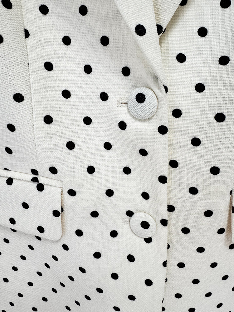 Star Bow Decoration Polka Dot Dots Blazer Trousers Blazers Two Piece Sets - Image 12
