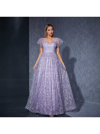 Embroidered Large Skirt Dress Photo Taking Ball Niche Evening Dress