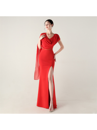 Tulle Shawl Three Dimensional Bead Tube Embroidery Craft One Shoulder Slim