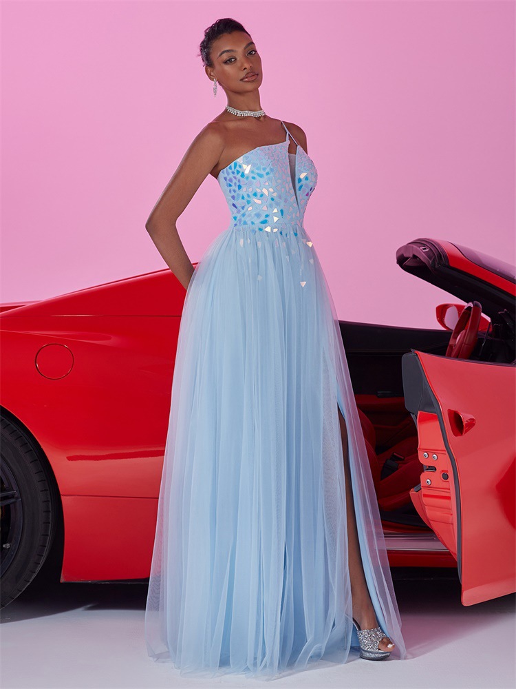 Elegant Bandeau Slim Fit Formal Cocktail Party Dinner Dress - Image 2