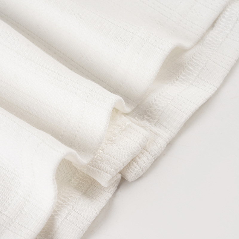 Sweet White Doll Collar Knitted Cardigan Girly Basic Texture Shirt - Image 14
