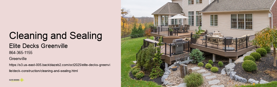 Cleaning and Sealing