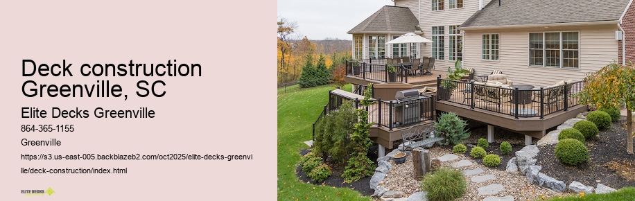 deck construction Greenville, SC