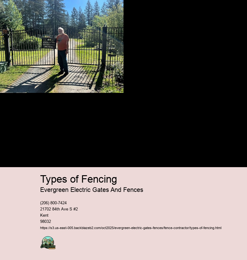 Types of Fencing