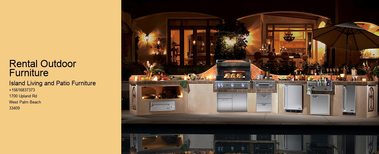 Rental Outdoor Furniture
