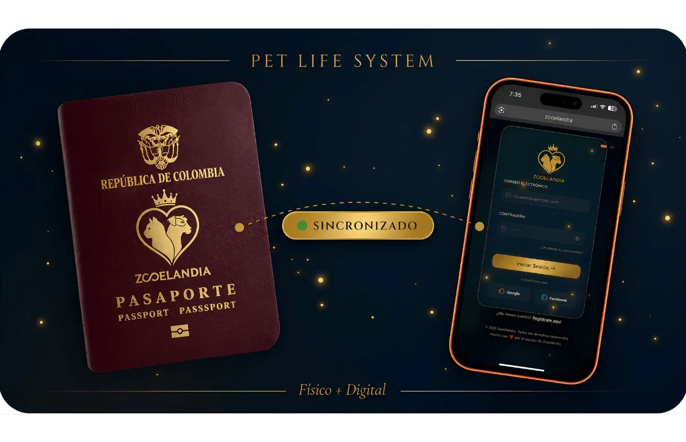 Pasaporte Zooelandia con app