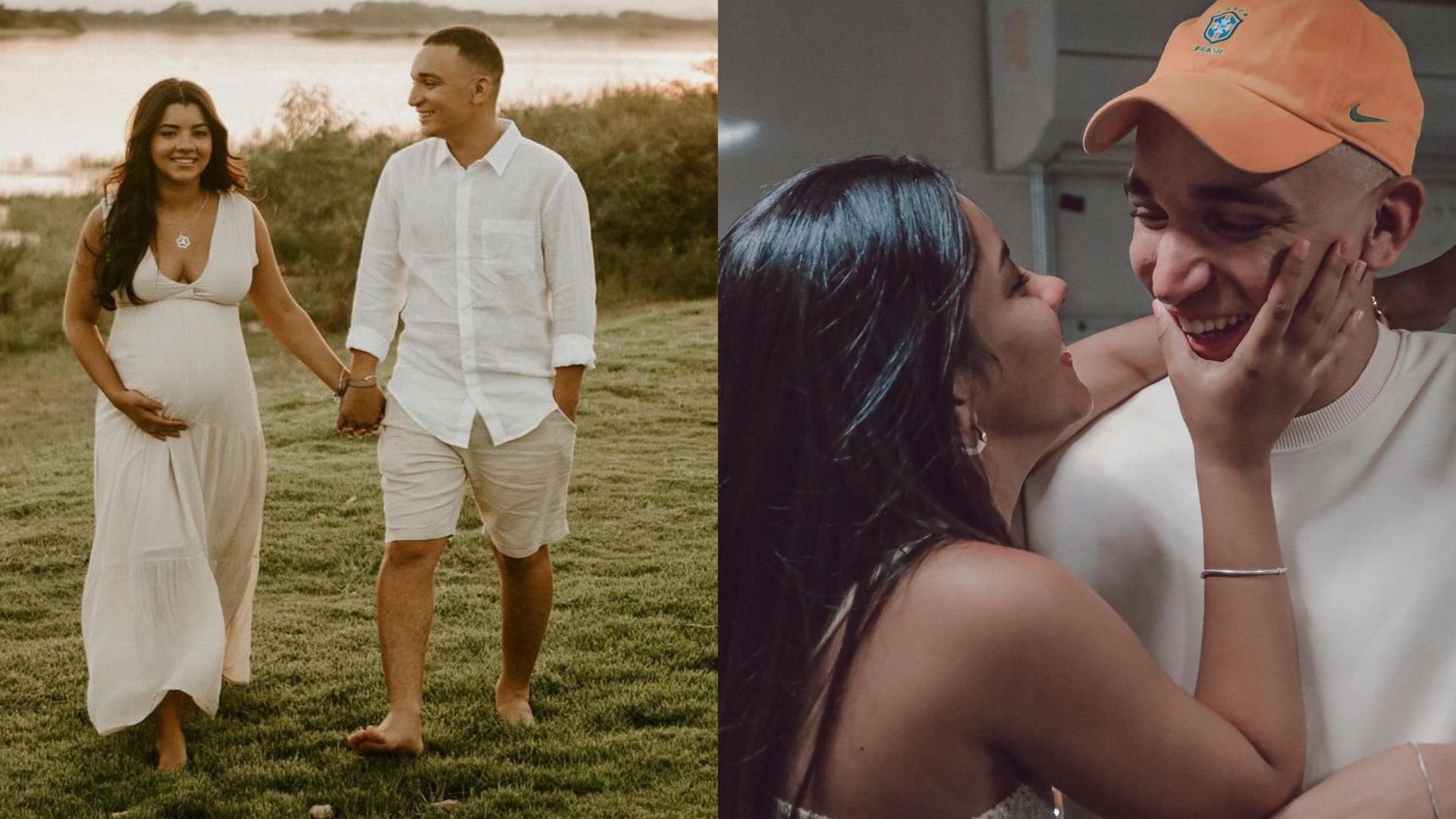 João Gomes e namorada, Ary Mirelle, grávida do primeiro filho do casal, Jorge